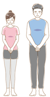 キャラクター　会釈